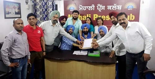 10 candidates file nomination forms in Mohali Press Club elections