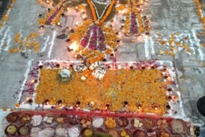 The Govardhan Puja festival was celebrated with great pomp and show at the Gau Hospital