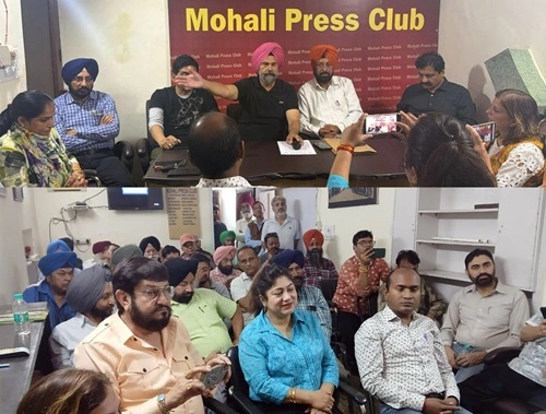 Mohali Press Club Governing Body Dissolved Elections on April 5