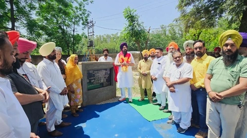 Sri Anandpur Sahib’s MP S. Malvinder Singh Kang today dedicated six gyms