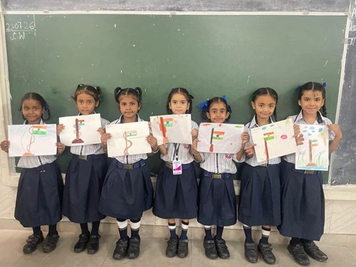 SGHSSPS40 CELEBRATED NATIONAL FLAG DAY