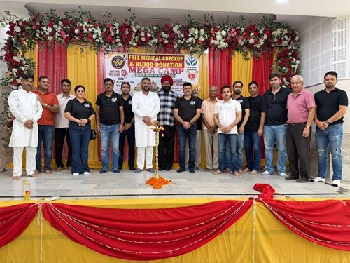 Mega Free Medical Check-up and Blood Donation Camp Held in Mohali (2)